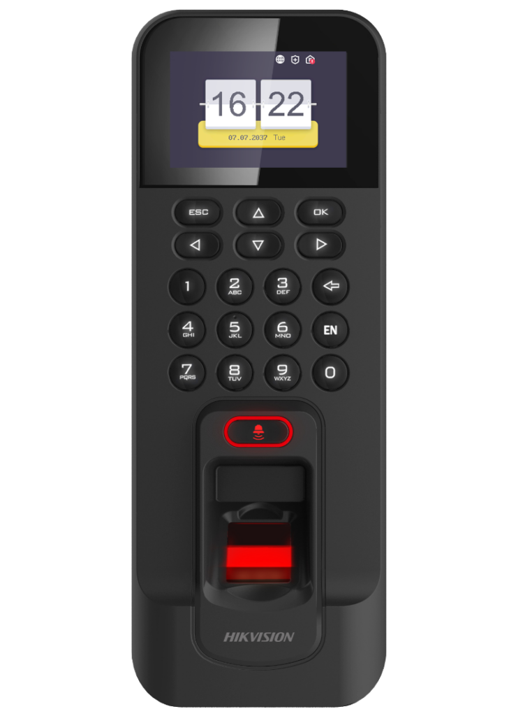 Fingerprint Access control DS-K1T804BMF – Advance Technical Services